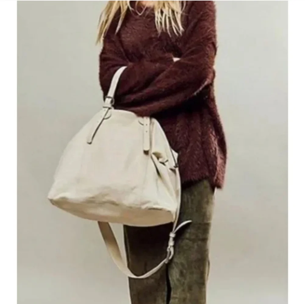 Free People Harrison Bunny Sweater In Mocha